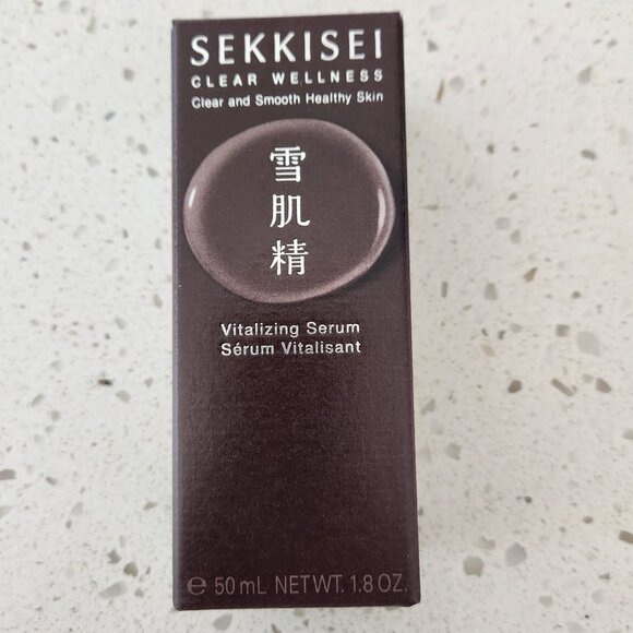 SEKKISEI Clear Wellness Vitalizing Serum 1.8 fl oz - New in Box - Picture 1 of 8